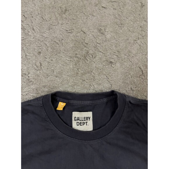 Gallery Dept. Grey white logo T-Shirt Size Medium - Picture 2 of 7